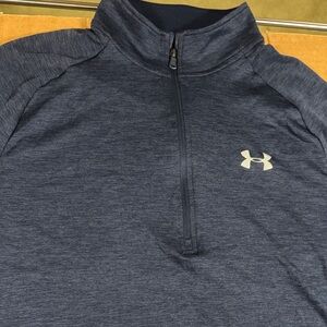 Under Armour Dark Blue Half-Zip Pullover